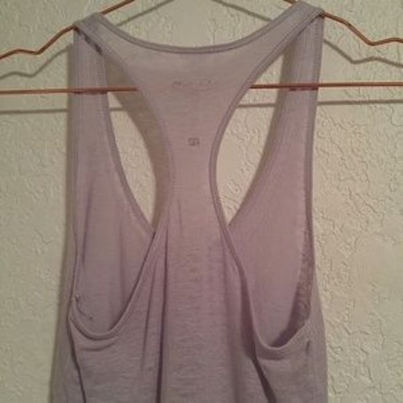 Joe's Jeans Dusty Purple Lilac Top V-Neck Racer Back Tank Tee  SZ XS - Picture 5 of 7